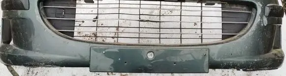 Peugeot 407 Front bumper pilkas