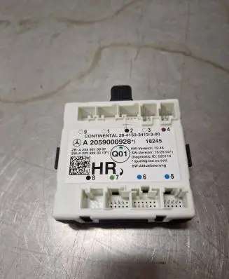 Mercedes-Benz GLC X253 C253 Door control unit/module A2059010607 A2059000928 A2229023313