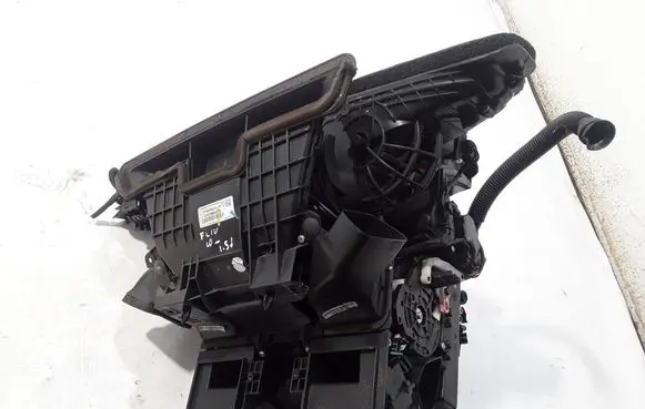 Interior heater climate box assembly