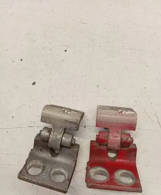 Front door hinge set