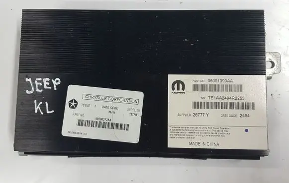 Jeep Cherokee Sound amplifier 68200272AA