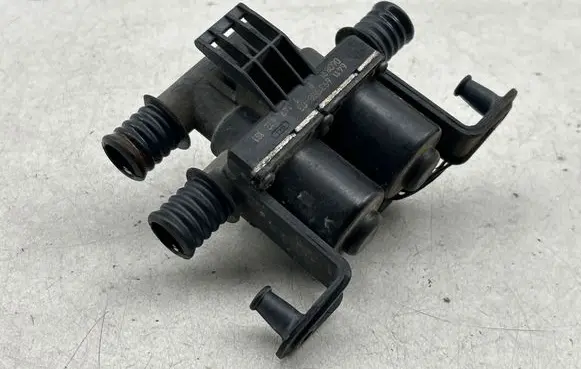 Coolant heater control valve