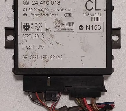 Opel Zafira A Comfort/convenience module 24410018 F005V00131 150210900