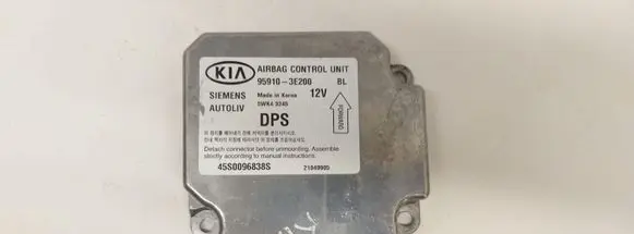 KIA Sorento Airbag control unit/module 959103E200 45S0096838S