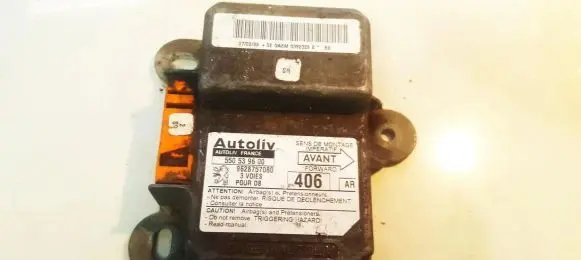 Peugeot 406 Airbag control unit/module 9628757080 550539600