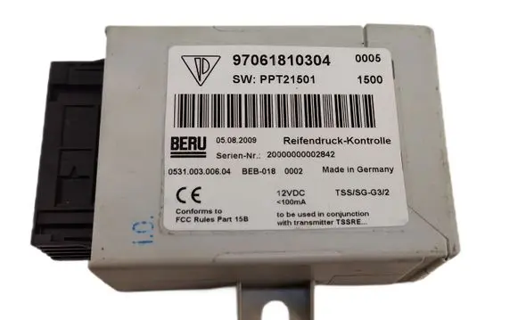 Porsche Panamera (970) Tire pressure control unit 97061810304