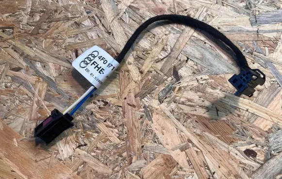 Audi A6 S6 C6 4F Front door wiring loom 4F0971687E