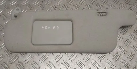 Toyota Yaris Sun visor