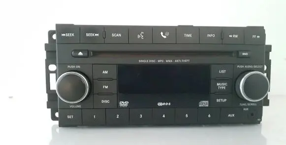 Dodge Nitro Radio/CD/DVD/GPS head unit 05064053AK 26777L TT1LA148RR3877
