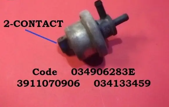 Audi A6 S6 C4 4A Vacuum valve 034906283E 3911070906