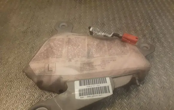 Front door airbag