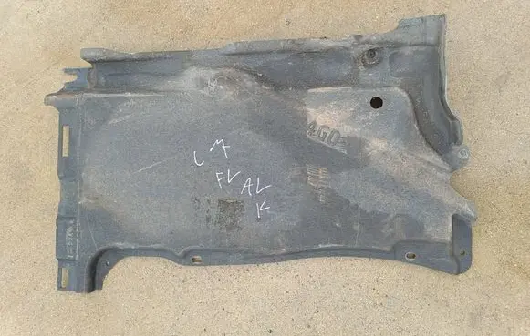 Audi A6 Allroad C7 Side bottom protection