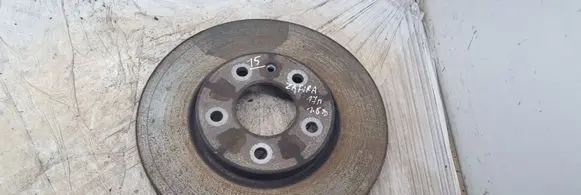 Opel Zafira C Front brake disc