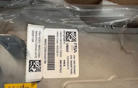 Citroen C4 X Voltage converter inverter 9860272580