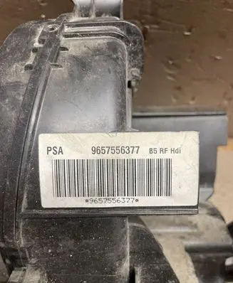 Citroen C5 Interior heater climate box assembly 9657556377