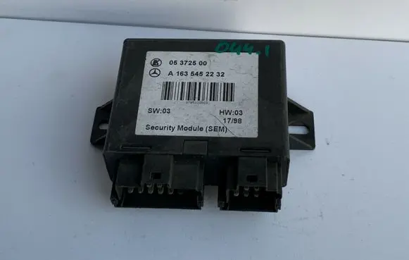 Mercedes-Benz ML W163 Alarm control unit/module A1635452232