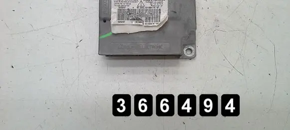Citroen C6 Engine control unit/module 9661384680 604289500