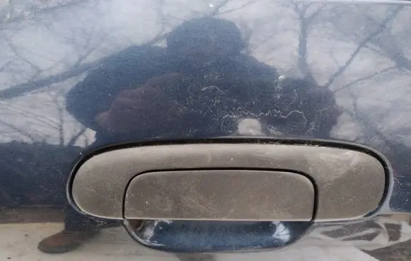 Mazda 323 Front door exterior handle