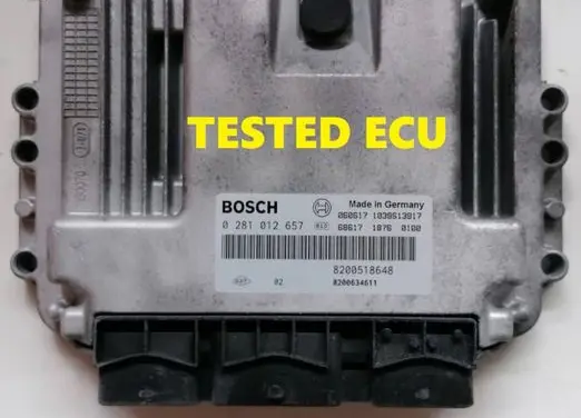 Suzuki Grand Vitara II Engine control unit/module 0281012657 8200518648