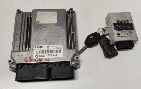 BMW X5 E53 Engine control unit/module 0281011414 7793444 1039S03764