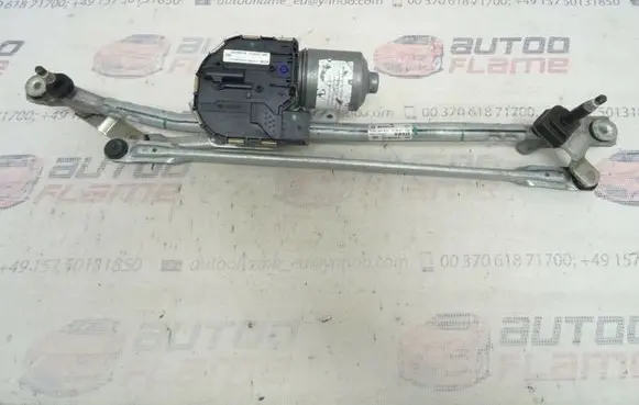 Audi A6 S6 C7 4G Front wiper linkage and motor 4G1955023A