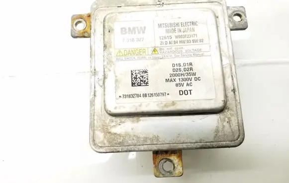 BMW 1 F20 F21 Headlight ballast module Xenon 7318327