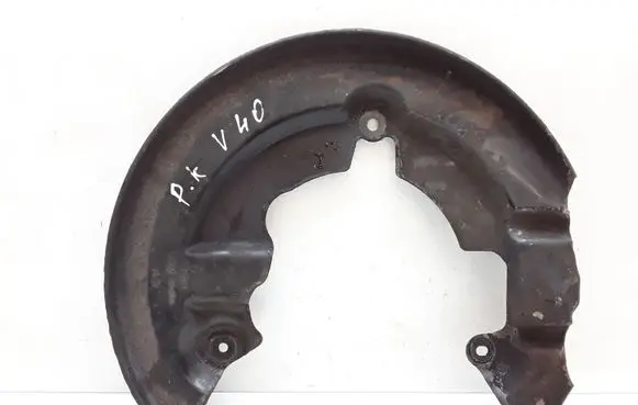 Volvo V40 Front brake disc dust cover plate 31317159