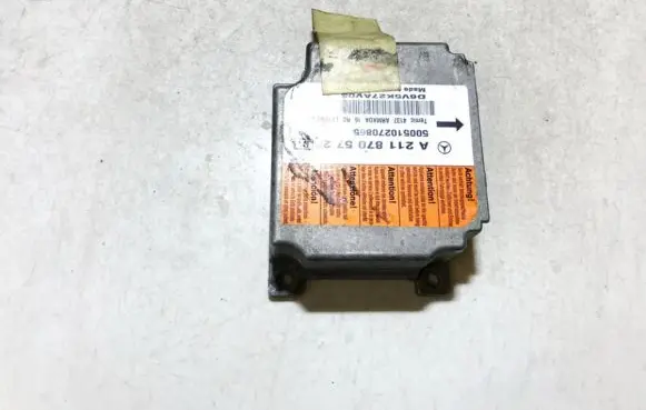 Mercedes-Benz E W211 Airbag control unit/module a2118705726 500510270865