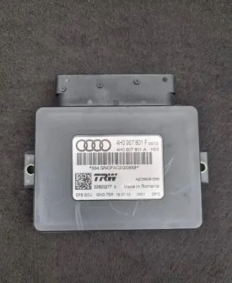 Audi A6 S6 C7 4G Hand brake control module 4H0907801F 4H0907801A