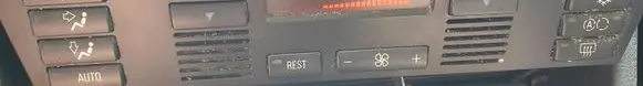 BMW 5 E39 Climate control unit