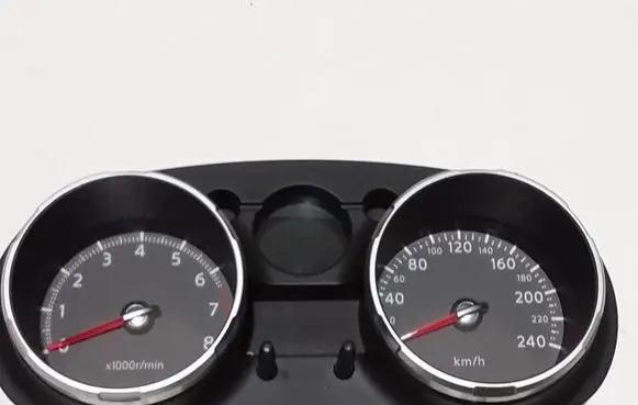 Nissan Qashqai+2 Speedometer (instrument cluster) 24810JD01E JD01E