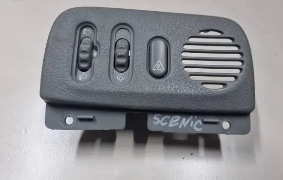 Renault Scenic I Headlight level height control switch 7700432127 R6147229 7700430810