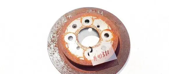 Honda Jazz Rear brake disc neventiliuojamas