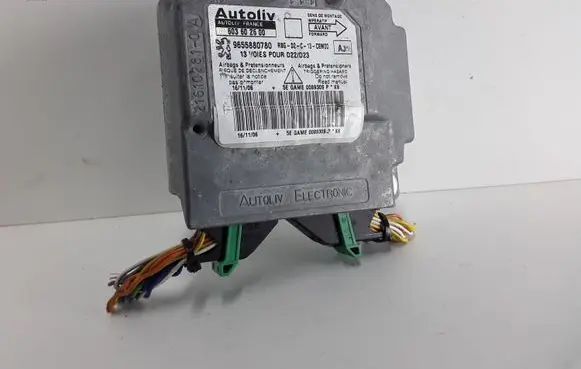 Peugeot 407 Airbag control unit/module 603602600 9655880780