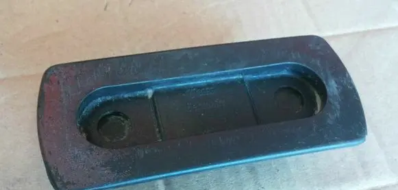 Volkswagen Golf II Front bumper mounting bracket 165807193