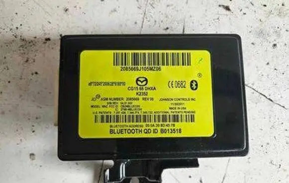 Mazda 6 Bluetooth control unit module B013518 2085669J105MZ06
