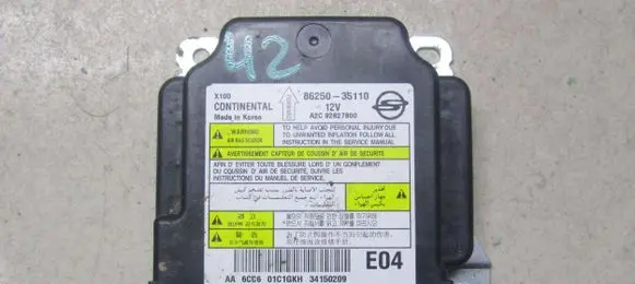 SsangYong Tivoli Airbag control unit/module 86250-35110