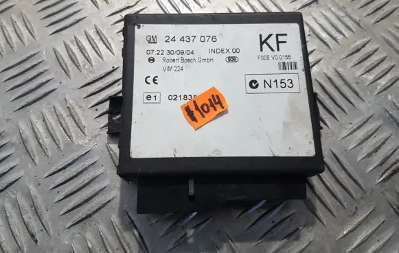 Opel Zafira A Comfort/convenience module 24437076