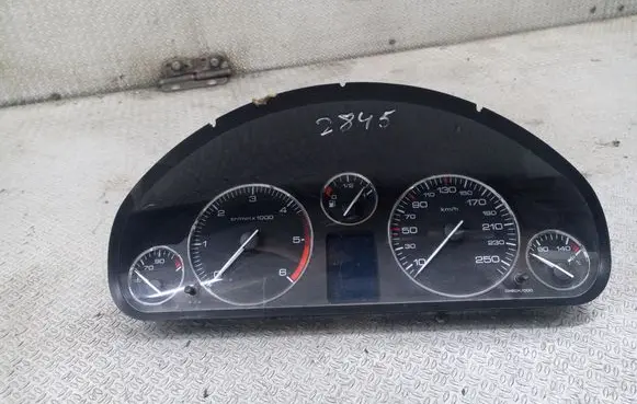 Peugeot 407 Speedometer (instrument cluster) 9646283280