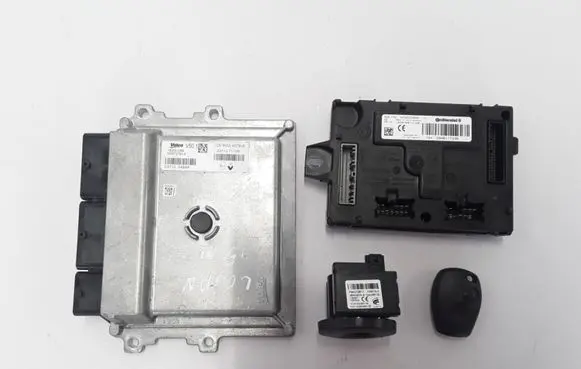 Dacia Logan II Engine ECU kit and lock set 