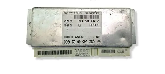 Mercedes-Benz E W211 ESP (stability system) control unit 0325456632 0265109512