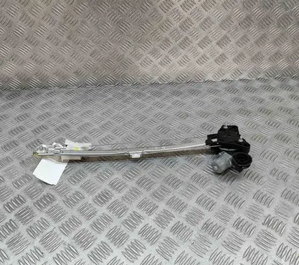 Rear window lifting mechanism without motor