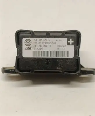 Audi Q7 4L ESP acceleration yaw rate sensor 7H0907652A