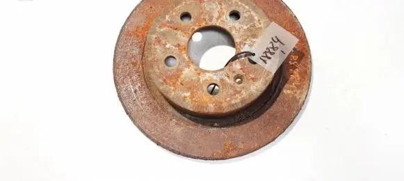 Opel Insignia A Rear brake disc neventiliuojamas