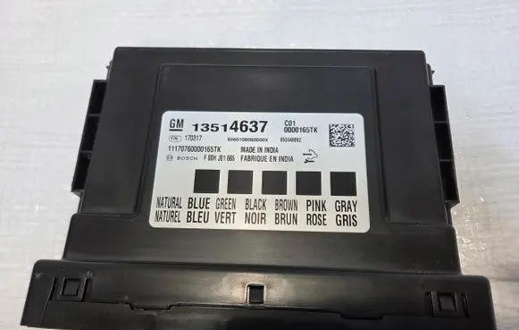 Opel Astra K Comfort/convenience module 13514637