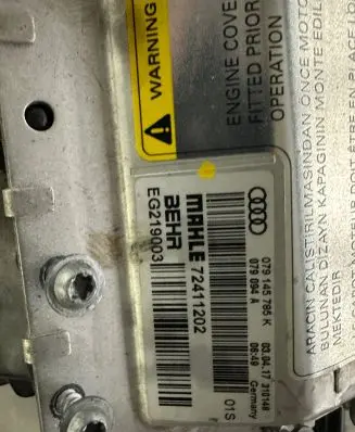 Audi A7 S7 4G Optional radiator 079145785K 72411202 EG219003