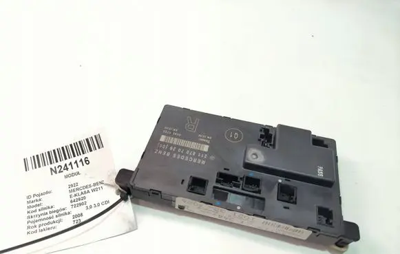 Mercedes-Benz E W211 Central body control module 2118707026