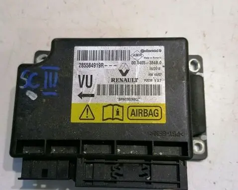 Renault Scenic III - Grand scenic III Airbag control unit/module 285584919R