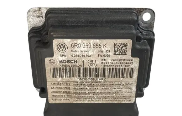 Skoda Fabia Mk2 (5J) Airbag control unit/module 6R0959655K 0285010793
