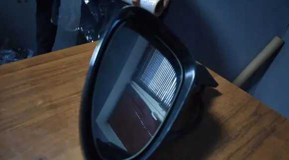Porsche Panamera (971) Front door electric wing mirror 971972235P